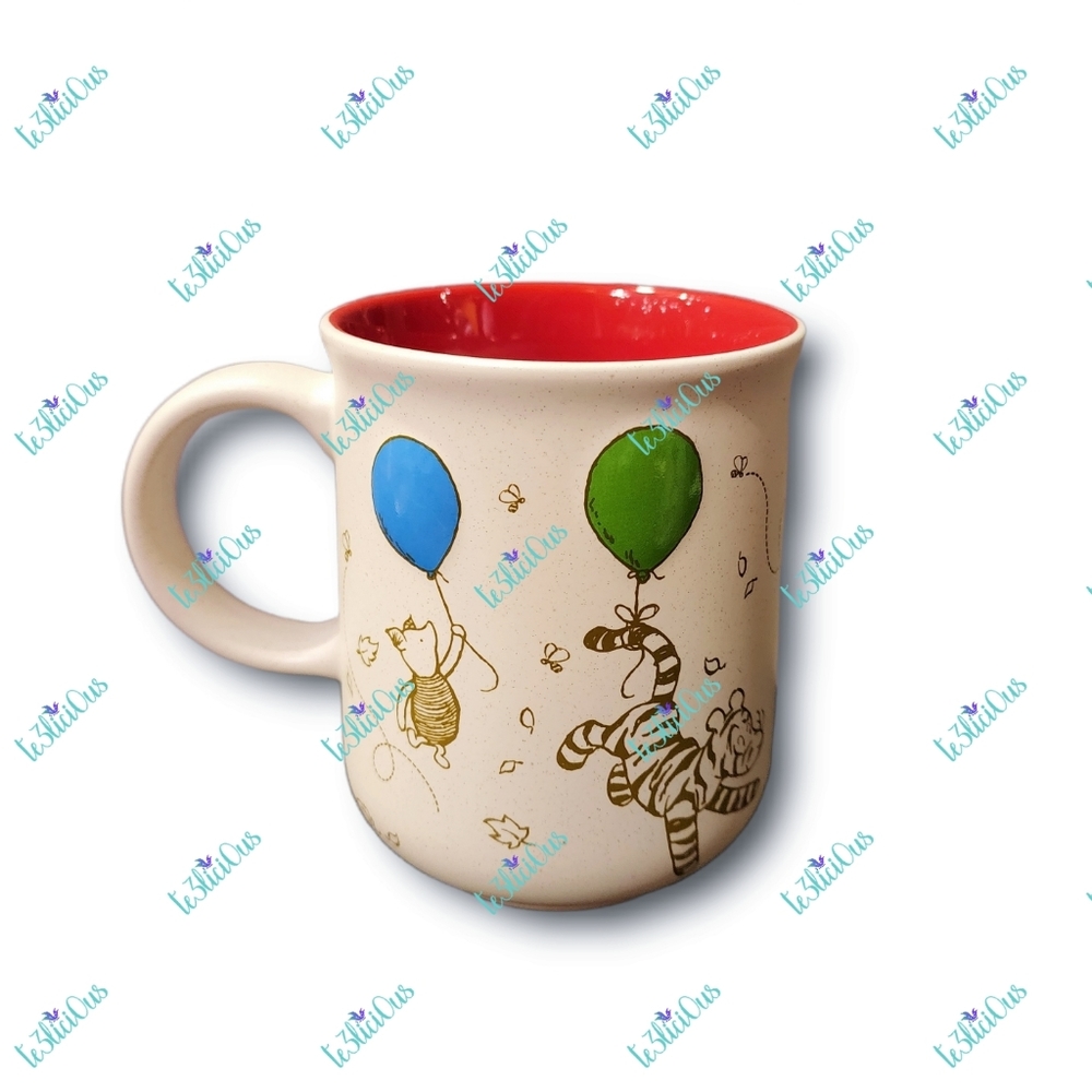 DISNEY PARKS WINNIE THE POOH AND FRIENDS BALLOON MUG - Picture 2 of 6